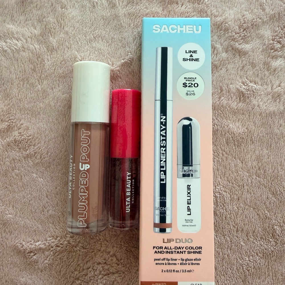 SACHEU and Ulta Beauty Lip Gloss Set
